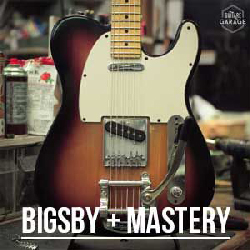 Customisation Fender Telecaster – Bigsby + Mastery Bridge