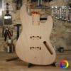 corps jazz bass en aulne poncé prêt à vernir