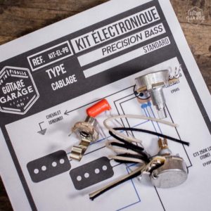 Kit electronique Precision Bass Guitare Garage