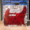 Pickguard Allparts pour Telecaster Red Tortoise 3 plis 8 trous