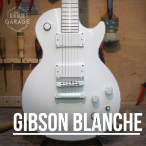 Une Gibson Les Paul 100% Blanche