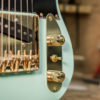 Minicaster Surf Green Satin Gold Edition