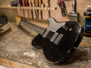 Partcaster telecaster cabronita black relic Guitare Garage