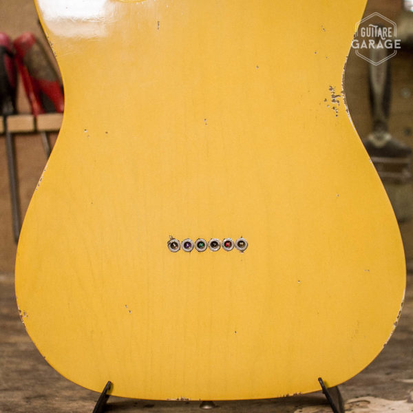 Telecaster Custom Butterscotch Blonde Light Relic Guitare Garage
