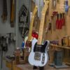 Minicaster Sonic Blue Satin Black Pickguard Standard