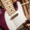 Minicaster Aubergine Metallique Gold Edition
