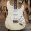 Partcaster Guitare Garage Olympic White Relic