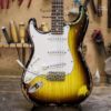 Partcaster Stratocaster Sunburst Relic Lefty by Guitare Garage