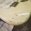 Partcaster Guitare Garage Olympic White Relic