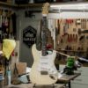 Partcaster Guitare Garage Olympic White Relic