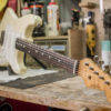 Partcaster Guitare Garage Olympic White Relic