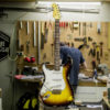 Partcaster Stratocaster Sunburst Relic Lefty by Guitare Garage