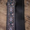Sangle Vintage Guitare Garage Rose motif Peacock