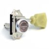 Mécaniques Gotoh tulipe vintage à blocage 3x3 nickel