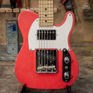 Minicaster Fiesta Red Relic custom HB Edition