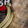 Câble Jack Fender Professional Series droit 4,5 mètres finition tweed jaune – Image 3