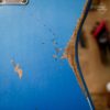 Mustang Bass Guitare Garage Pelham Blue Racing Medium Relic