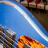 Mustang Bass Guitare Garage Pelham Blue Racing Medium Relic
