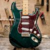 Guitare Garage Modèle S Sherwood Green Metallic Relic Hepcat 54 Tortoise Guard