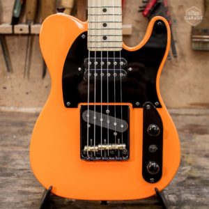 Minicaster Orange Custom HB Black Edition