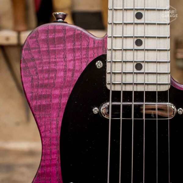 Minicaster Frêne Deep Purple Huilée Standard Edition Blackguard