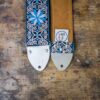 Sangle Vintage Guitare Garage Bleue motif "Dresden" – Image 3