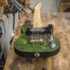 Minicaster Frêne Green Huilée Rebel 90 Blackguard Edition