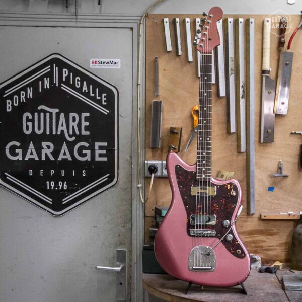 Guitare Garage Jazzmaster Burgundy Mist Light Relic Dreamsongs JT Custom