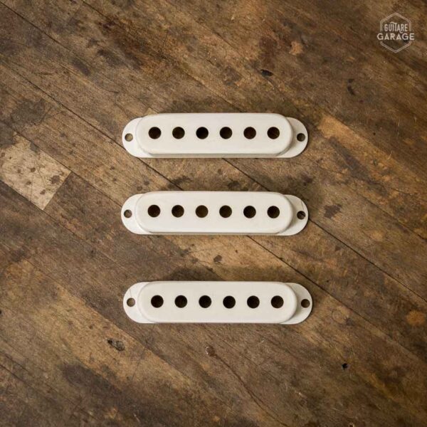 Set de capots pour micros Stratocaster Blanc Relic