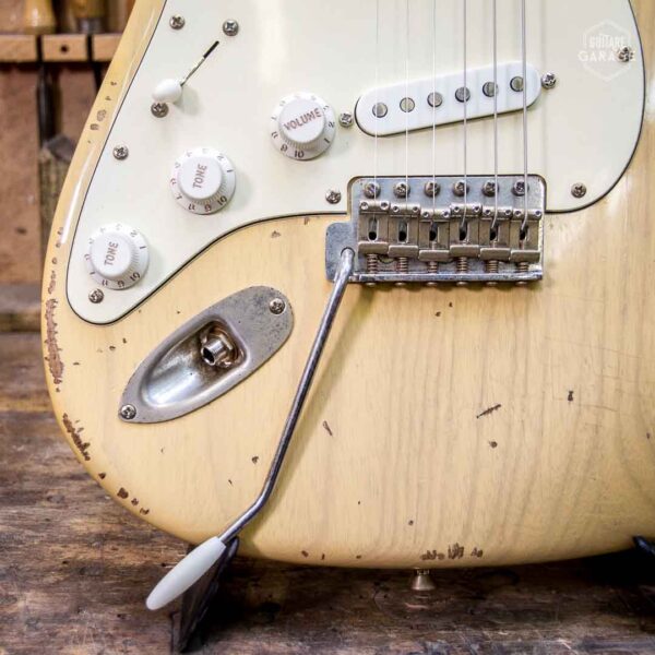 Stratocaster Gaucher Aged Vintage Blonde Relic Hepcat Serie L