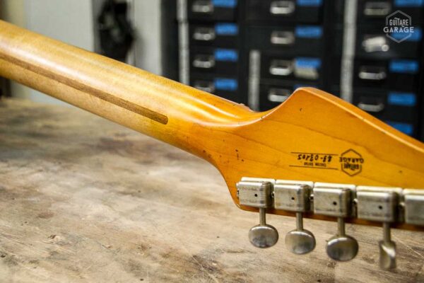 Stratocaster Sunburst 2 Tone Lollar Vintage Blonde