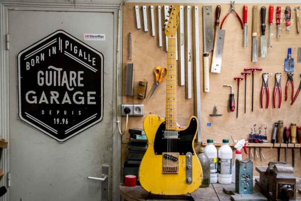 Partcaster Guitare Garage Micawber Tribute