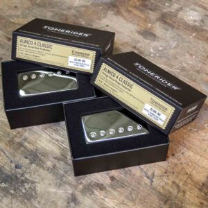 Set Humbucker Alnico 4 Classic Nickel