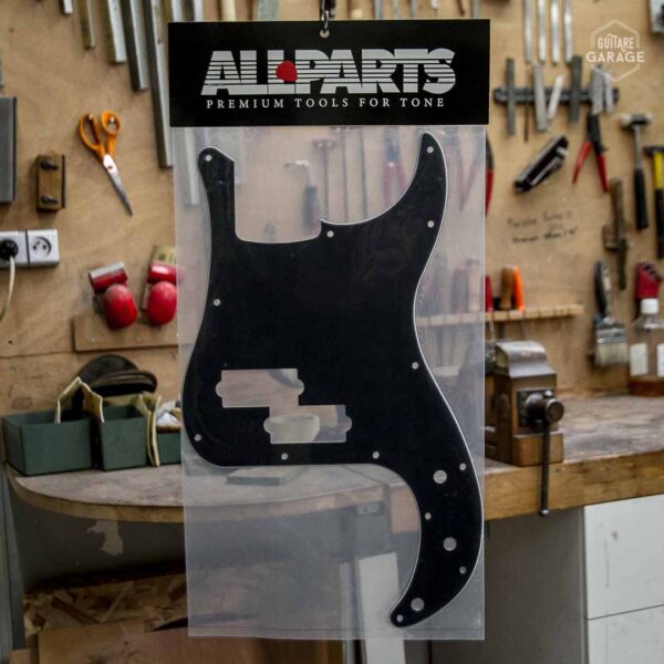 Pickguard Allparts Precision Bass Noir 3 plis