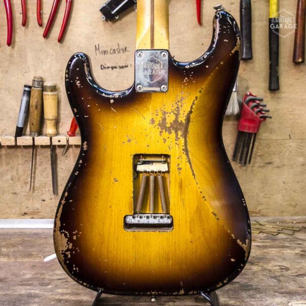 Guitare Garage Modele S Sunburst 2 Tone Lollar Blonde