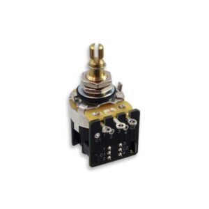 CTS® POTENTIOMÈTRE PUSH PULL AXE FENDU 6mm 500K AUDIO