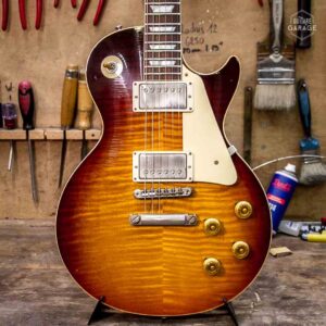 Occasion - Gibson Custom Shop Les Paul Standard 1959 Reissue Bourbon Burst Relic de 2018