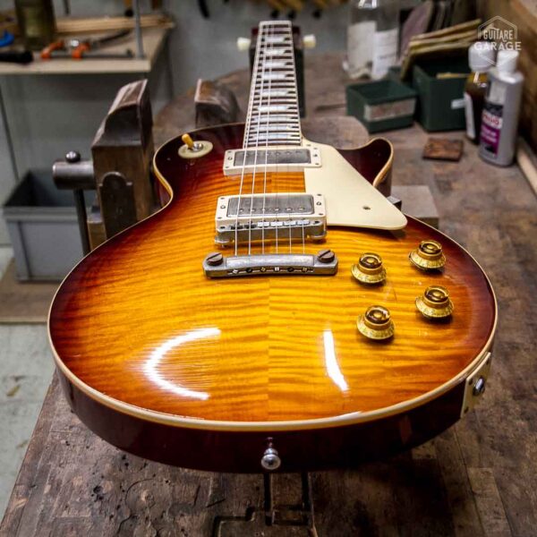 Occasion - Gibson Custom Shop Les Paul Standard 1959 Reissue Bourbon Burst Relic de 2018