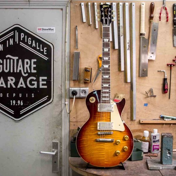 Occasion - Gibson Custom Shop Les Paul Standard 1959 Reissue Bourbon Burst Relic de 2018