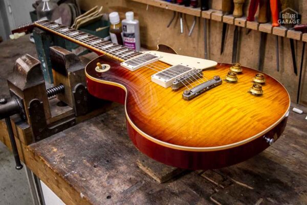 Occasion - Gibson Custom Shop Les Paul Standard 1959 Reissue Bourbon Burst Relic de 2018