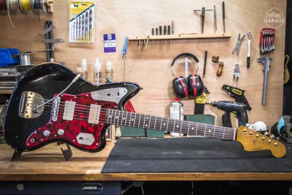 Guitare Garage JZM Black Relic Dreamsongs Strat HB Mastery Bridge