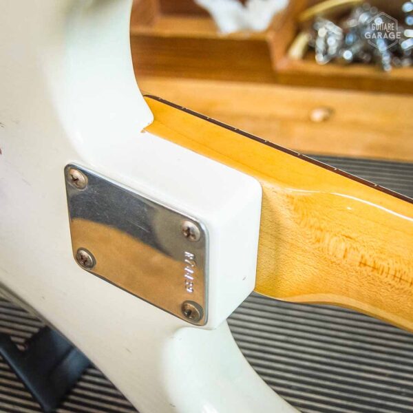 Occasion - Fender Custom Shop Strat 63 Olympic White Relic