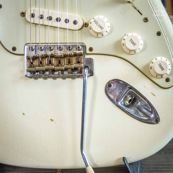 Occasion - Fender Custom Shop Strat 63 Olympic White Relic