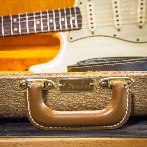 Occasion - Fender Custom Shop Strat 63 Olympic White Relic