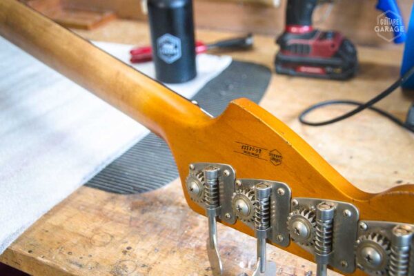 Guitare Garage modèle PB Sunburst deux tons Hepcat 62