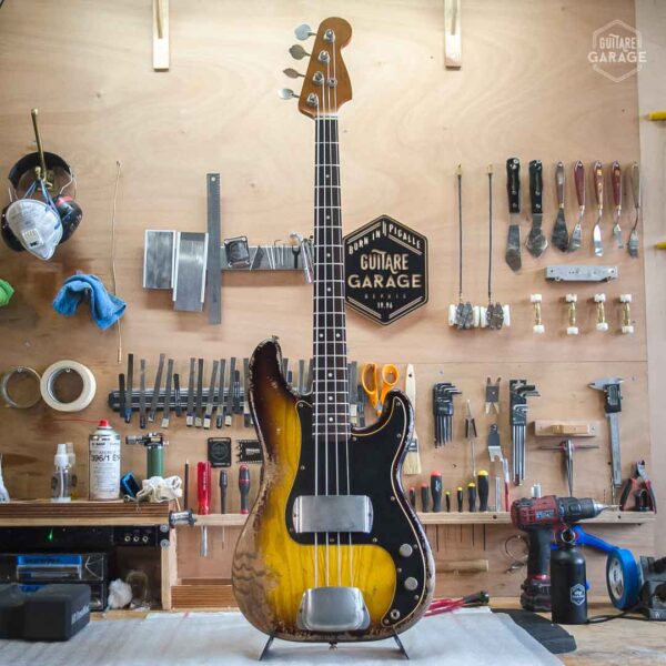 Guitare Garage modèle PB Sunburst deux tons Hepcat 62