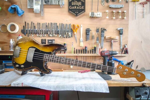 Guitare Garage modèle PB Sunburst deux tons Hepcat 62