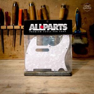 Pickguard Allparts Telecaster White Pearloid