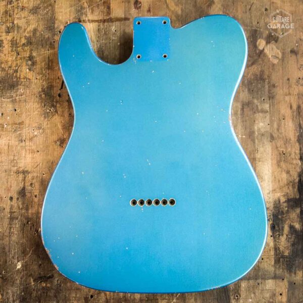 Corps Telecaster Aulne Pelham Blue Light Relic by Guitare Garage