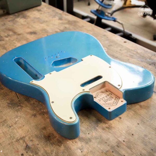 Corps Telecaster Aulne Pelham Blue Light Relic by Guitare Garage